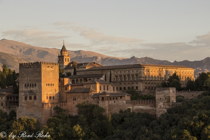 Alhambra Sonnenuntergang